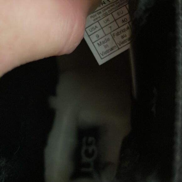 UGG Neumel Platform Chelsea Boots Black Women Size 9 - Picture 13 of 15